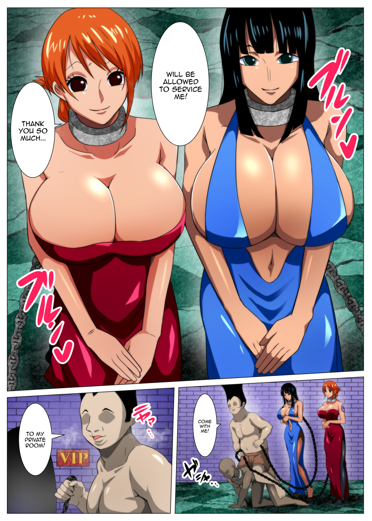 Hentai Manga Comic-Buxom Female Pirates' Treasure Hunt-Read-28